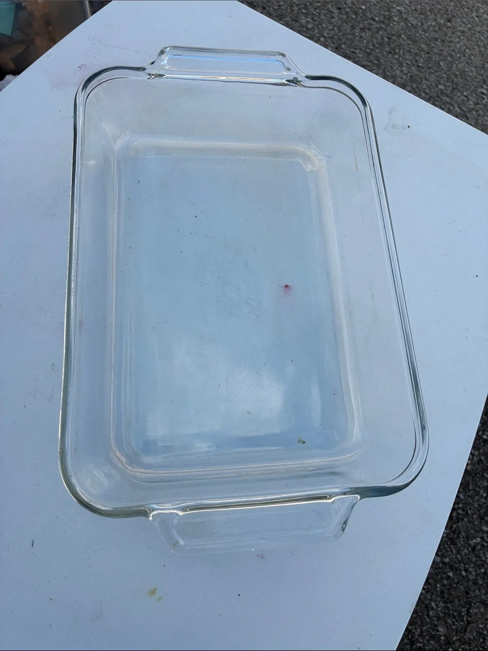 Anchor Hocking Clear Glass Baking Casserole dish Dish with Handles - Glass
